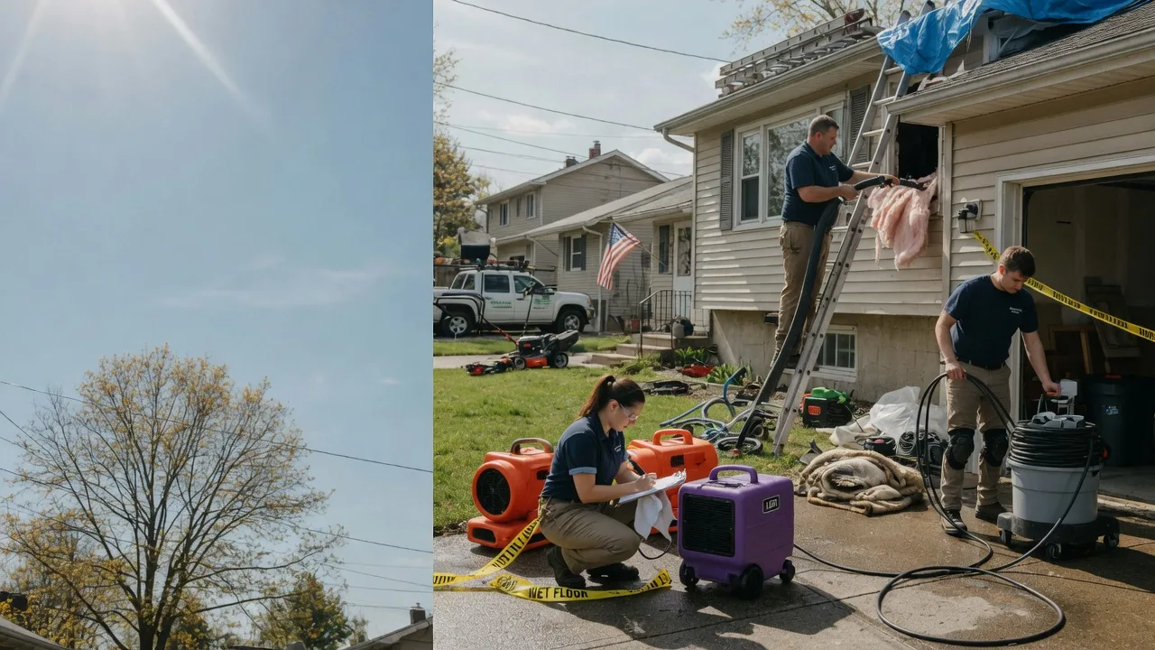 Emergency Water Removal in Vallonia, IN near me